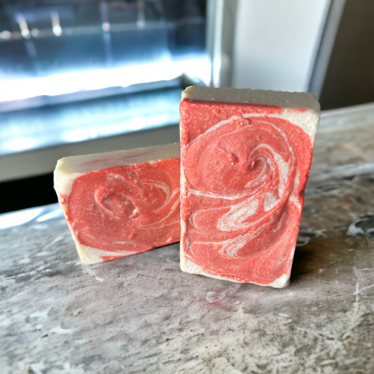 Twisted Peppermint Salt Bar